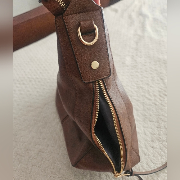 Brown Leather Hobo Bag - Picture 7 of 13
